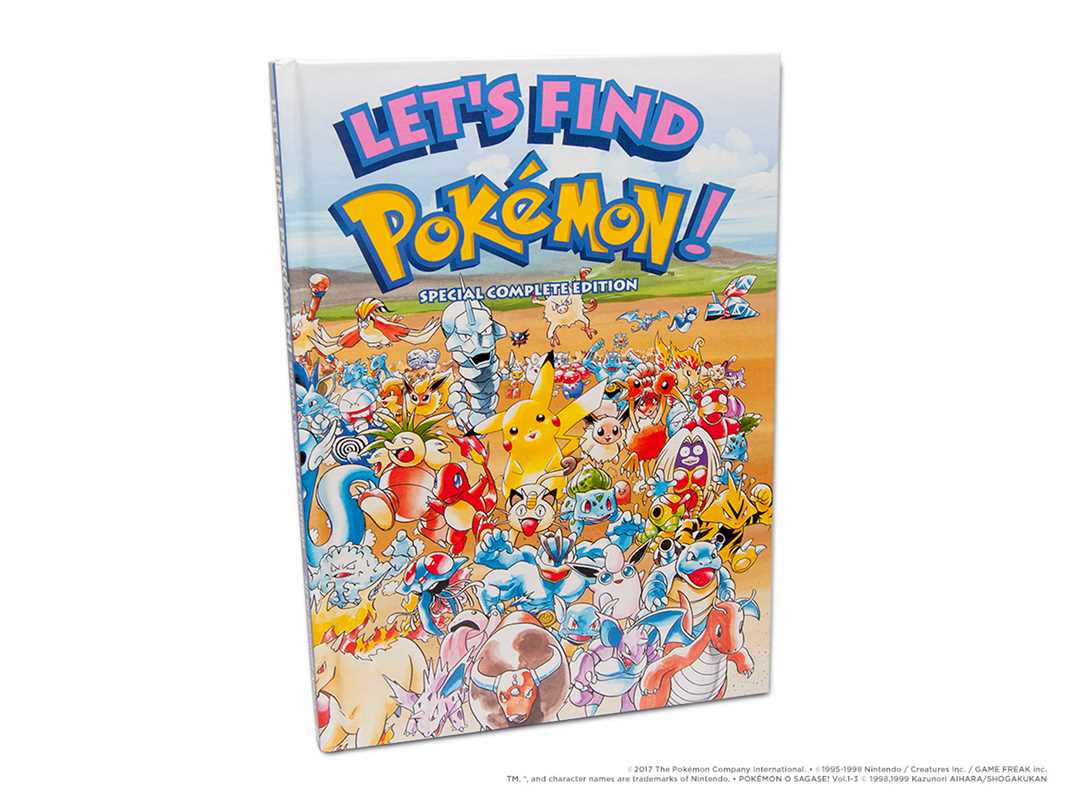 Simon & Schuster Books Let's Find Pokémon! Special Complete Edition (2nd edition) by: Hardcover; 88 pages / English 9781421595795 9781421595795