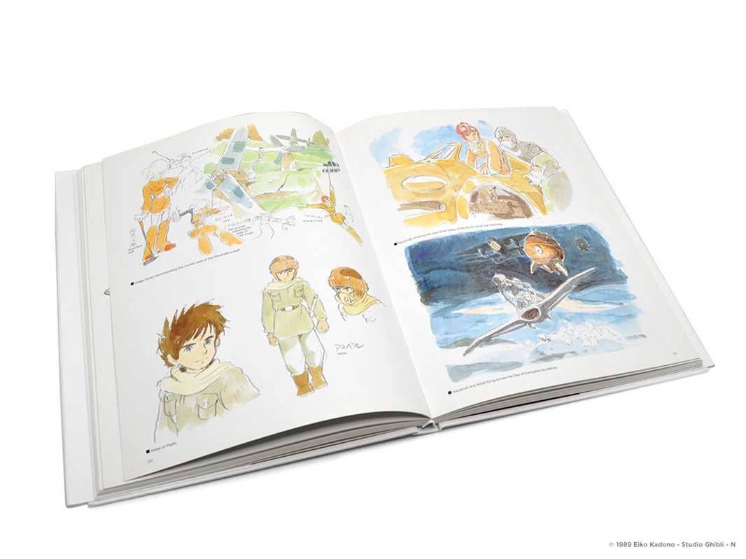Simon & Schuster Books Nausicaä of the Valley of the Wind: Watercolor Impressions Hardcover 9781421514994 9781421514994
