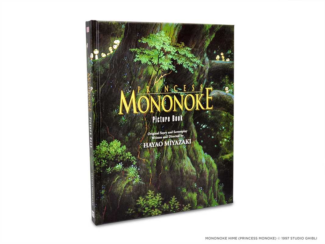 Simon & Schuster Books Princess Mononoke Picture Book by Hayao Miyazaki: Hardcover 9781421592671 9781421592671
