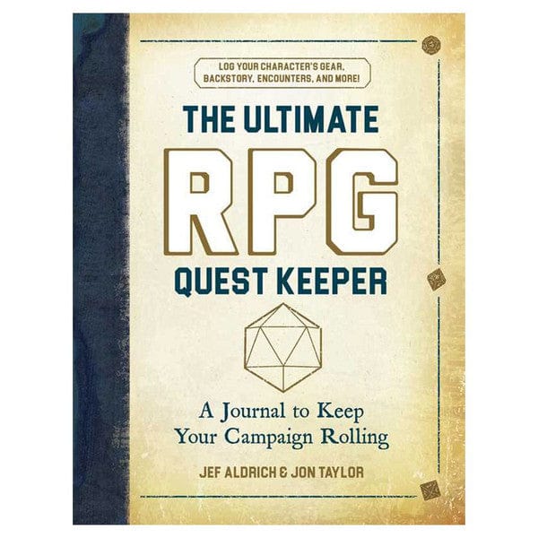 Simon & Schuster Books The Ultimate RPG Quest Keeper 9781507216781 ADM16781