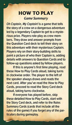 Simon & Schuster Books Ultimate RPG Series Presents: Oh Captain, My Captain! 9781507222829 9781507222829