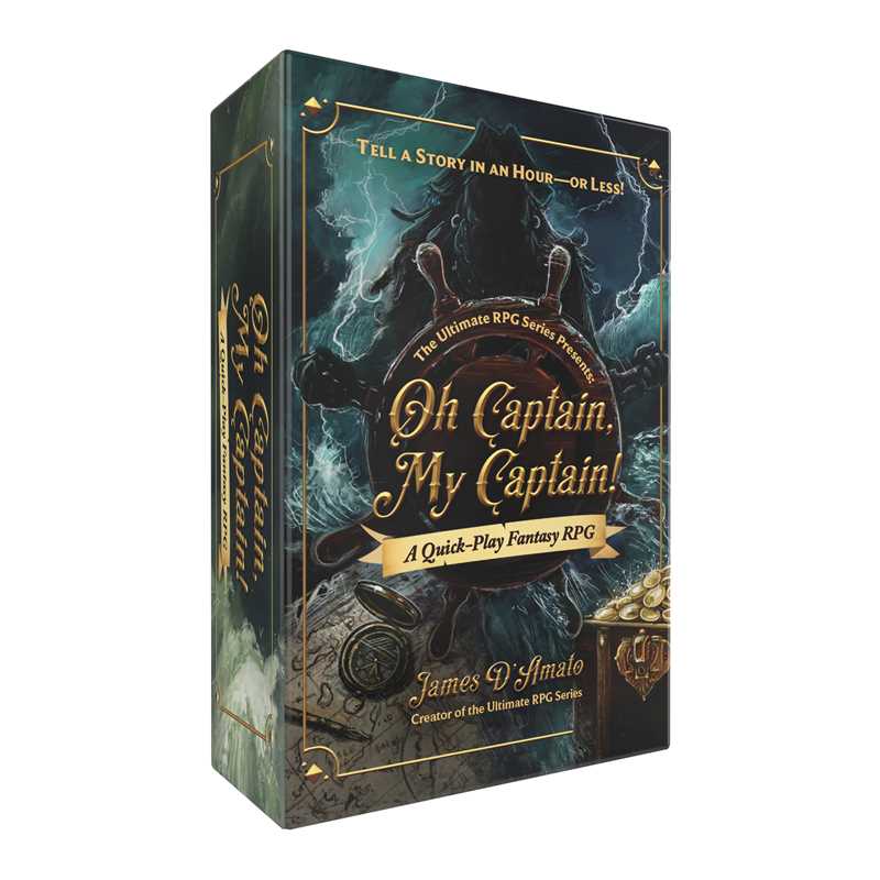 Simon & Schuster Books Ultimate RPG Series Presents: Oh Captain, My Captain! 9781507222829 9781507222829