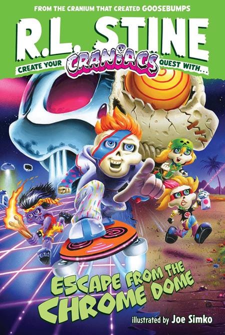Simon & Schuster Graphic Novel R.L. STINE CRANIACS NOVEL HC VOL 01 ESCAPE FROM THE CHROME DOME (Release Date: 09/09/2026) 9798347109227 0626SS1108