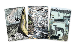 Simon & Schuster Journals Angela Harding: Coastlines Set of 3 Mini Notebooks 9781804178805 9781804178805