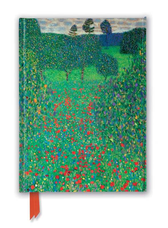 Simon & Schuster Journals Gustav Klimt: Poppy Field (Foiled Journal) 9781787558014 9781787558014
