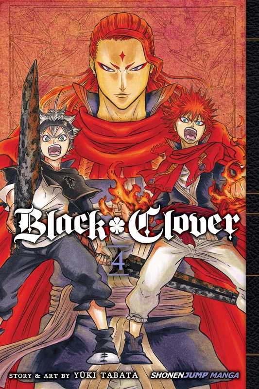 Simon & Schuster Manga` Black Clover, Vol. 4 by Yuki Tabata: Paperback; 184 pages / English 9781421590233 9781421590233
