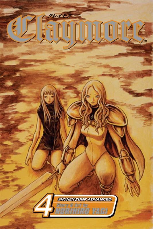 Simon & Schuster Manga` Claymore, Vol. 4 by Norihiro Yagi: Paperback; 200 pages / English 9781421506210 9781421506210