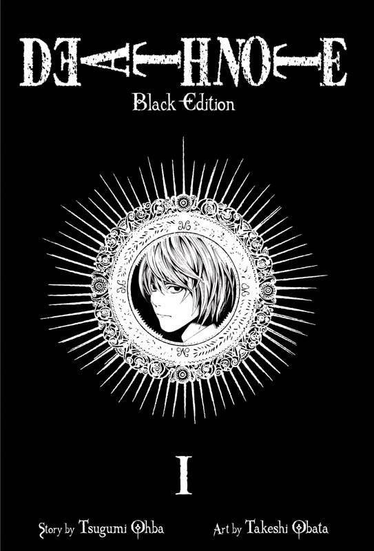Simon & Schuster Manga` Death Note Black Edition, Vol. 1 by Tsugumi Ohba: Paperback; 392 pages / English 9781421539645 9781421539645