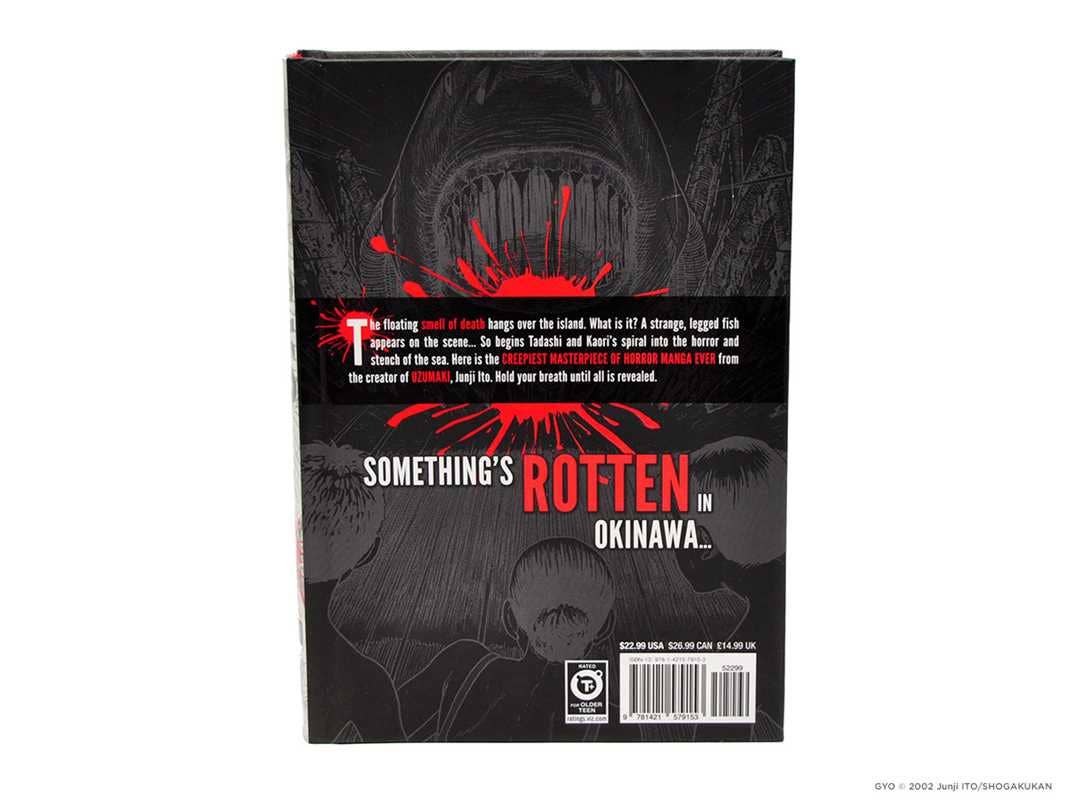 Simon & Schuster Manga Gyo (2-in-1 Deluxe Edition) by Junji Ito: Hardcover 9781421579153 9781421579153