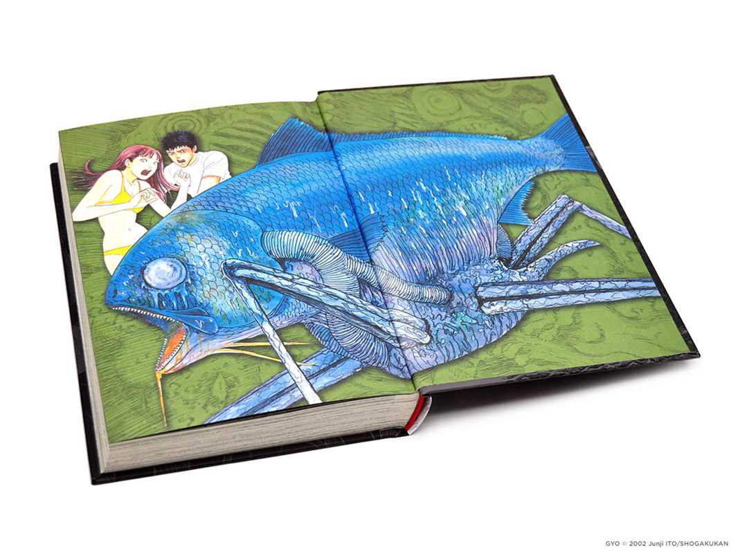 Simon & Schuster Manga Gyo (2-in-1 Deluxe Edition) by Junji Ito: Hardcover 9781421579153 9781421579153