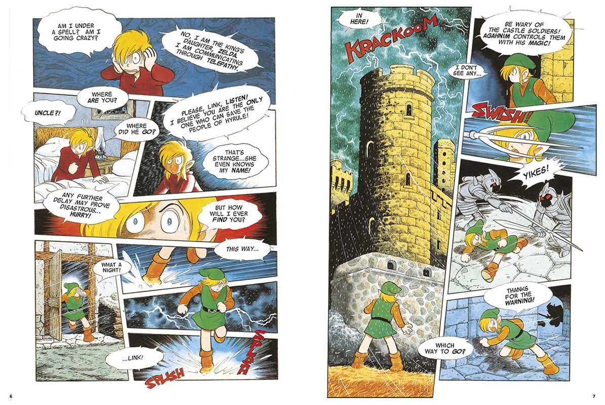 Simon & Schuster Manga Legend of Zelda: A Link to the Past by Shotaro Ishinomori: Paperback; 196 pages / English 9781421575414 9781421575414