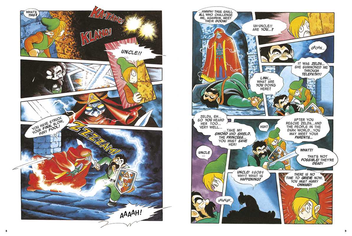 Simon & Schuster Manga Legend of Zelda: A Link to the Past by Shotaro Ishinomori: Paperback; 196 pages / English 9781421575414 9781421575414