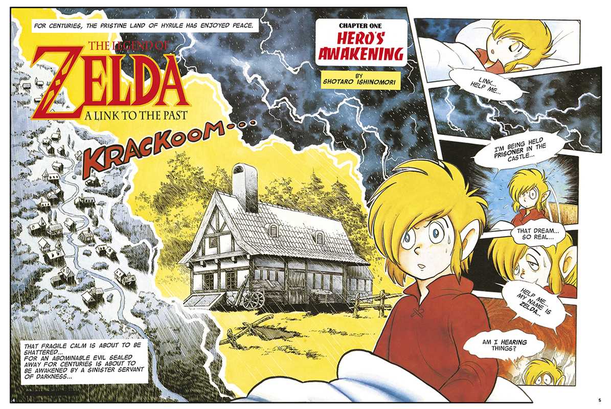 Simon & Schuster Manga Legend of Zelda: A Link to the Past by Shotaro Ishinomori: Paperback; 196 pages / English 9781421575414 9781421575414