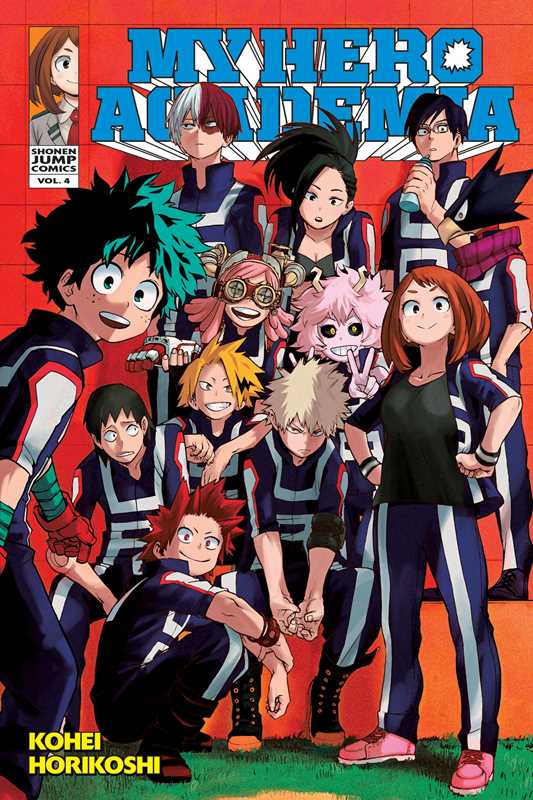 Simon & Schuster Manga My Hero Academia, Vol. 4 by Kohei Horikoshi: Paperback; 192 pages / English 9781421585116 9781421585116