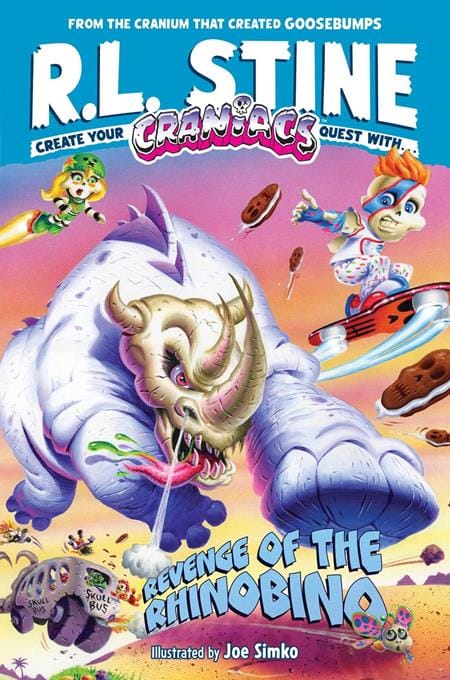 Simon & Schuster Manga R.L. STINE CRANIACS NOVEL HC VOL 02 REVENGE OF THE RHINOBINO (Release Date: 08/26/2026) 9798347109258 0626SS1109