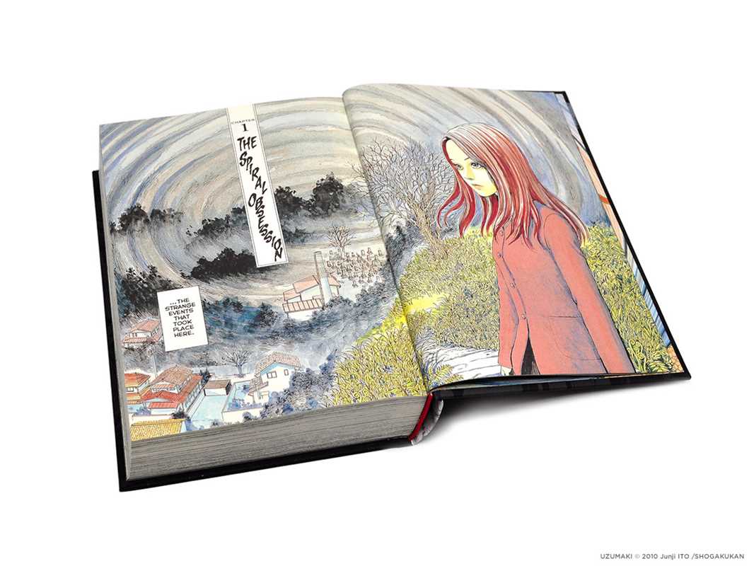 Simon & Schuster Manga` Uzumaki (3-in-1 Deluxe Edition) by Junji Ito: Hardcover; 648 pages / English 9781421561325 9781421561325