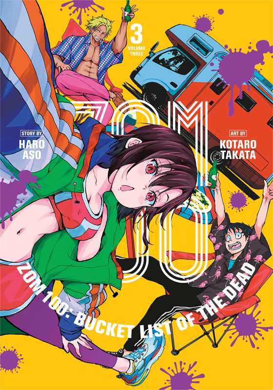 Simon & Schuster Manga` Zom 100: Bucket List of the Dead, Vol. 3 by Haro  Aso: Paperback; 160 pages / English 9781974720675 9781974720675