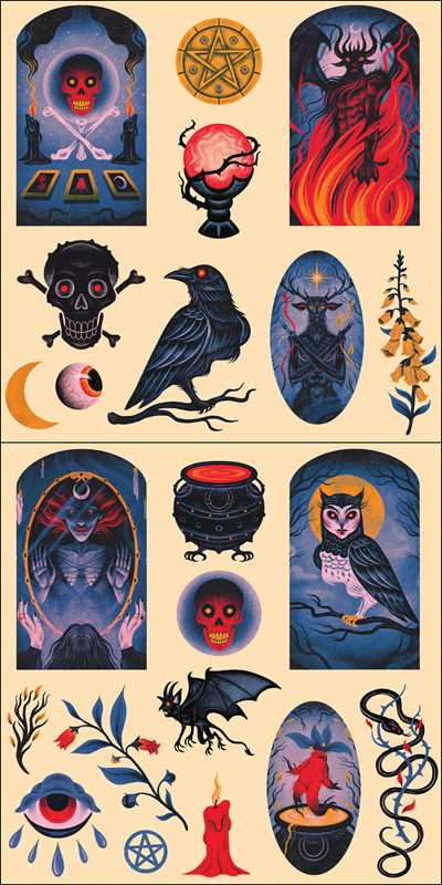 Simon & Schuster Stationery > Calendars Seasons of the Witch 2026 Wall Calendar (Includes Stickers) 9780789348661 9780789348661