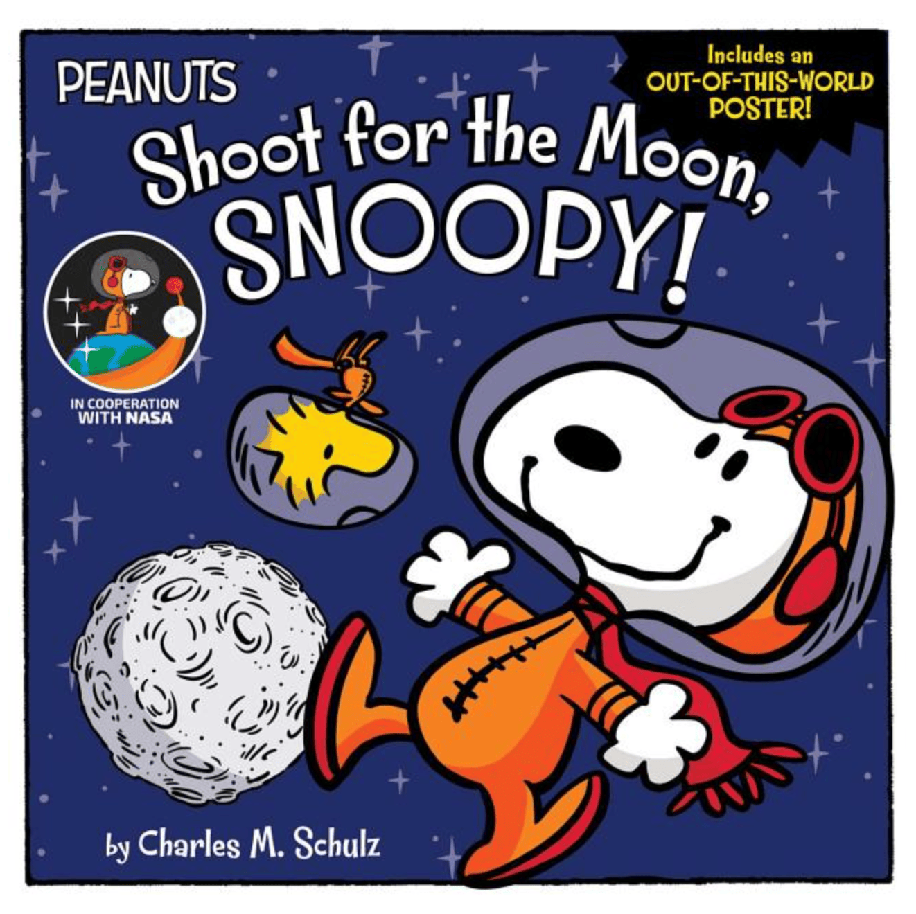 SIMON SPOTLIGHT Books > Kids Shoot for the Moon, Snoopy! (Peanuts) 9781534450622 SS-9781534450622