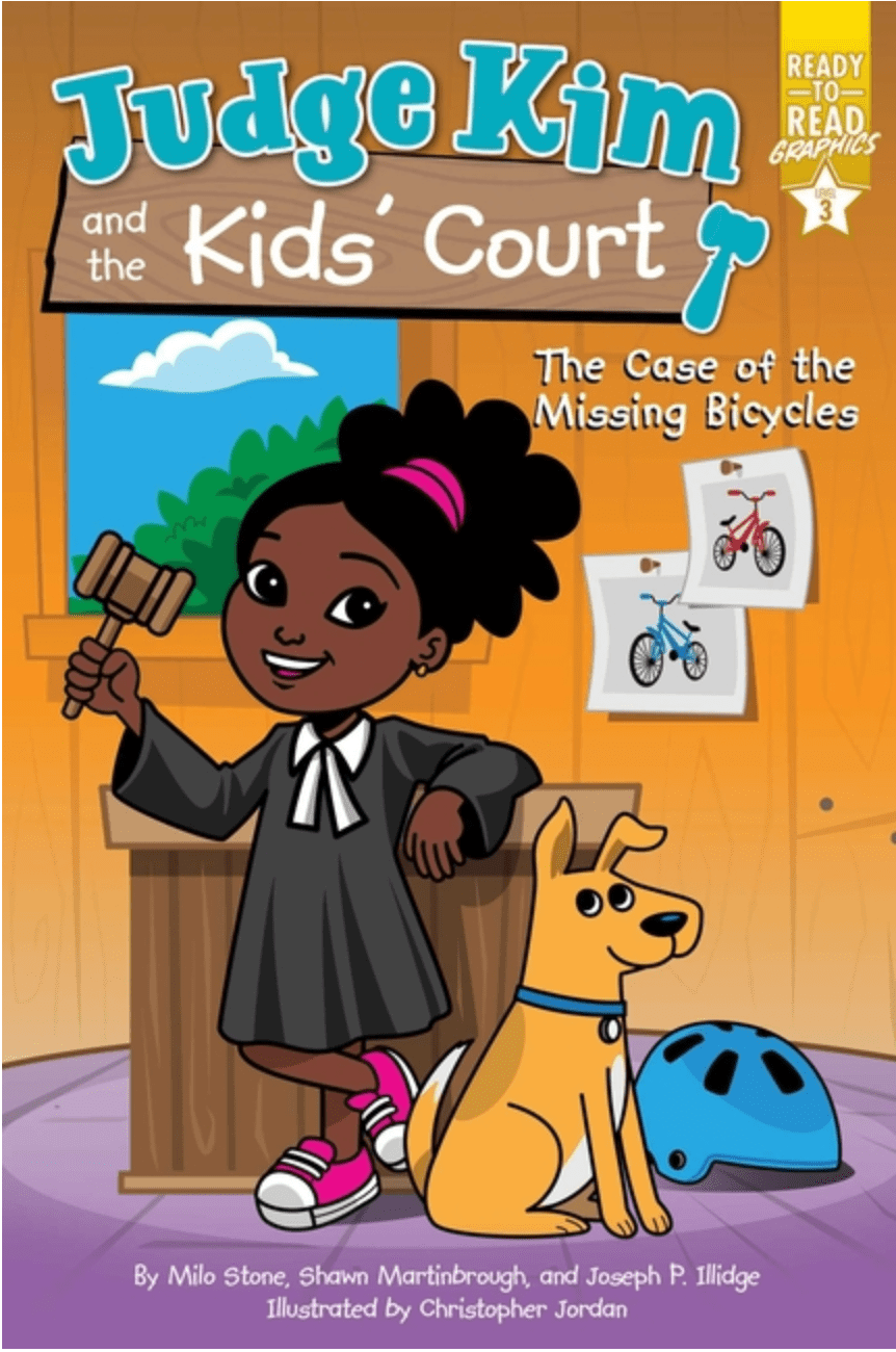 SIMON SPOTLIGHT Graphic Novel > Kids The Case of the Missing Bicycles: Ready-To-Read Graphics Level 3 (Judge Kim and the Kids' Court) 9781665919630 ING-9781665919630