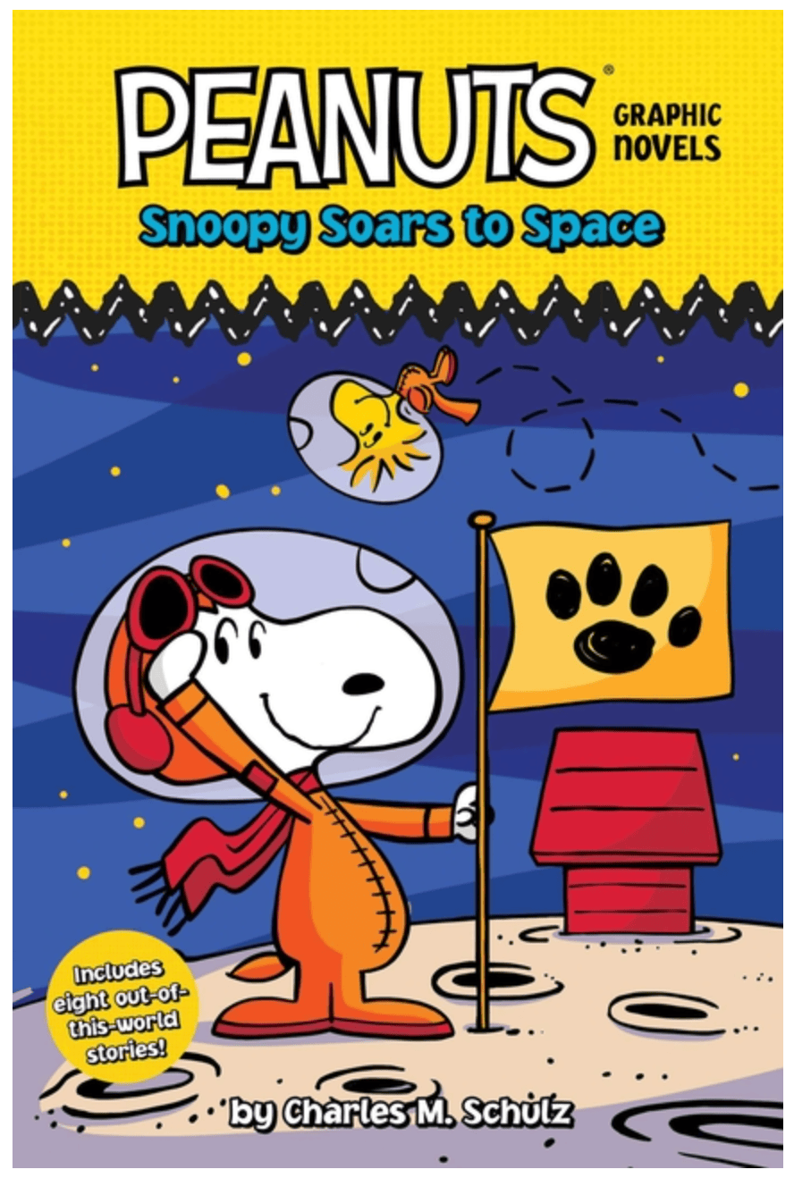 SIMON SPOTLIGHT Graphic Novel Snoopy Soars to Space: Peanuts Graphic Novels 9781665928489 SS-9781665928489