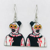 SimpleNGreat Apparel Art the Clown Earrings (Acrylic)