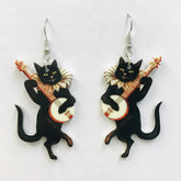 SimpleNGreat Apparel Banjo Cat Earrings (Acrylic) 64766460