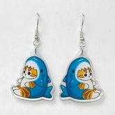 SimpleNGreat Apparel Cat Shark Earrings 57190396