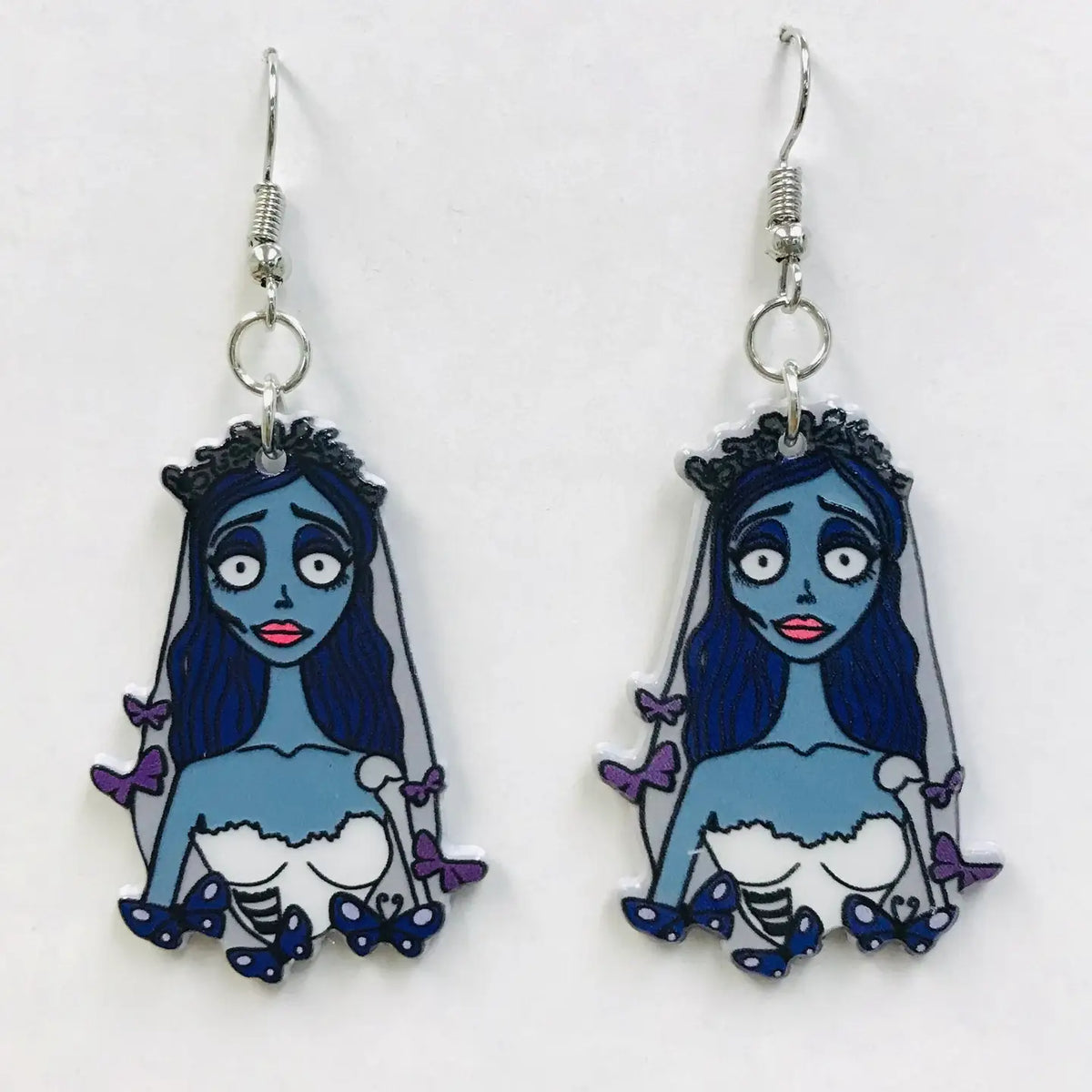 SimpleNGreat Apparel Corpse Bride Earrings (Acrylic) 22799612
