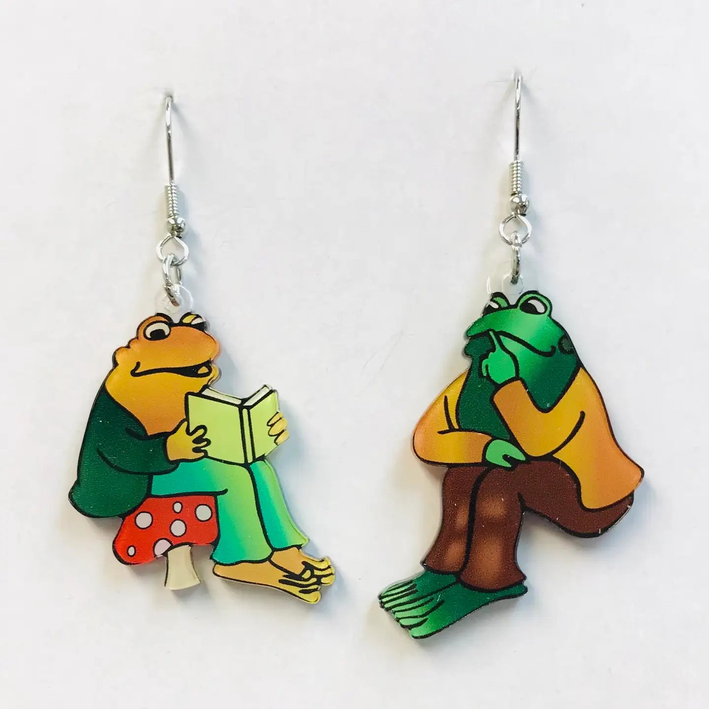 SimpleNGreat Apparel Frog and Toad Earrings (Acrylic)