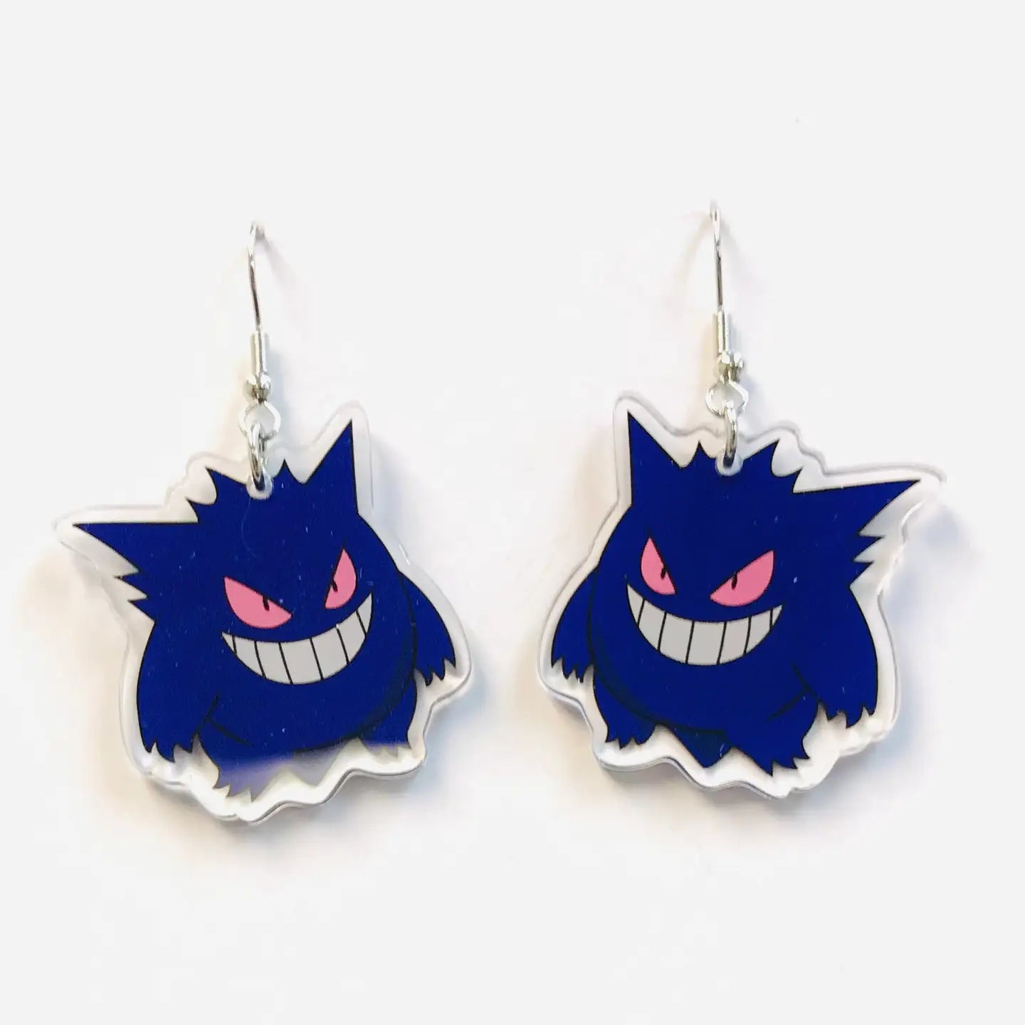 SimpleNGreat Apparel Gengar Earrings (Acrylic)