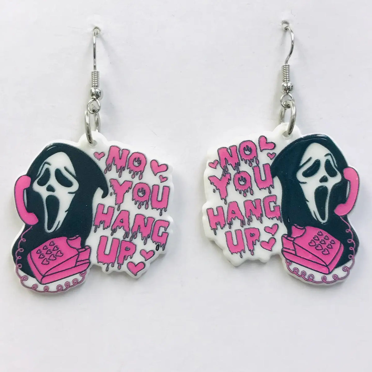 SimpleNGreat Apparel Ghost Face Earrings (Acrylic) 33432316