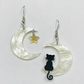 SimpleNGreat Apparel Moon/Star/Cat Earrings (Random Design) 96337148