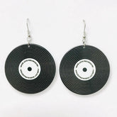 SimpleNGreat Apparel Retro Phonograph Record Earrings (Acrylic)