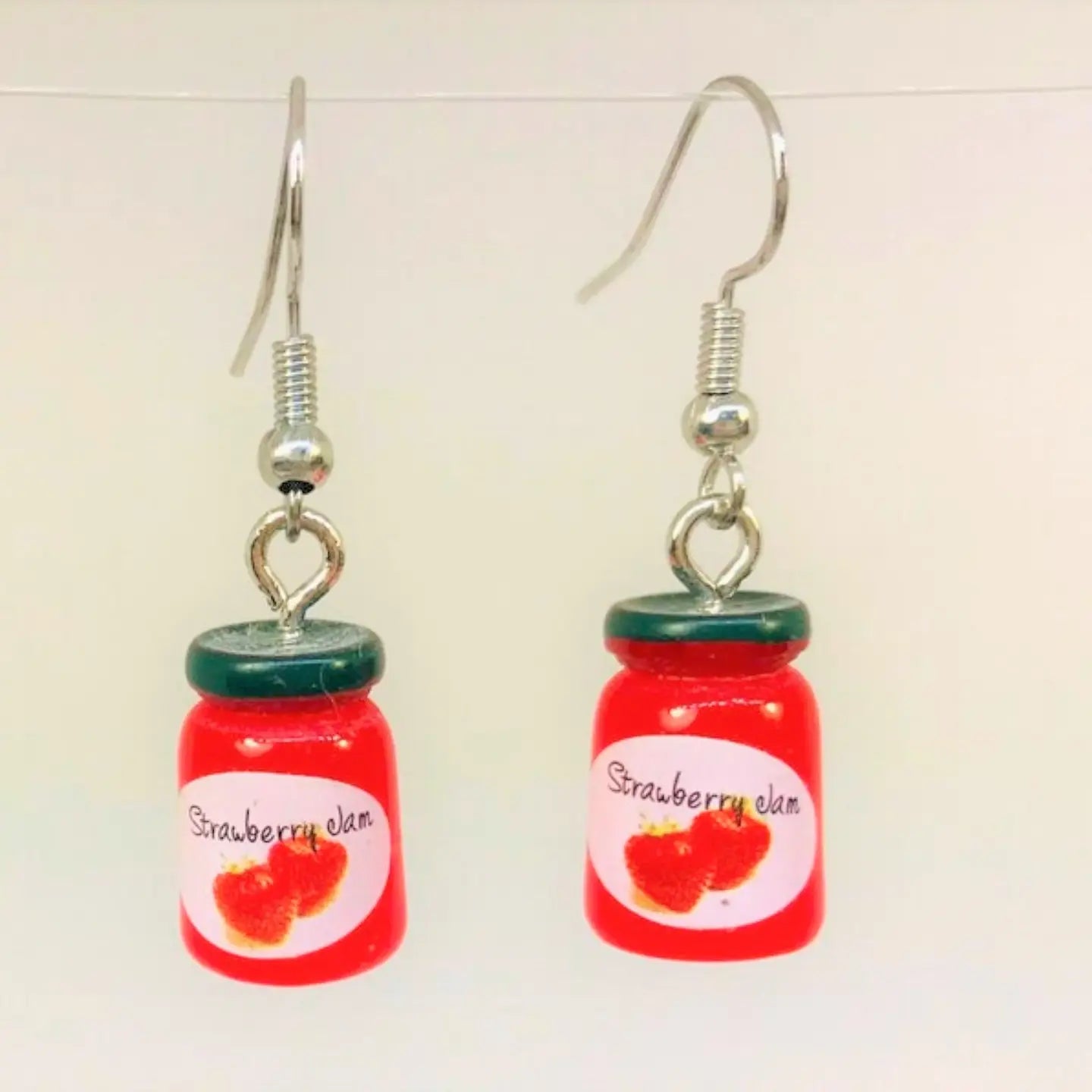 SimpleNGreat Apparel Strawberry Jam Earrings (Acrylic)