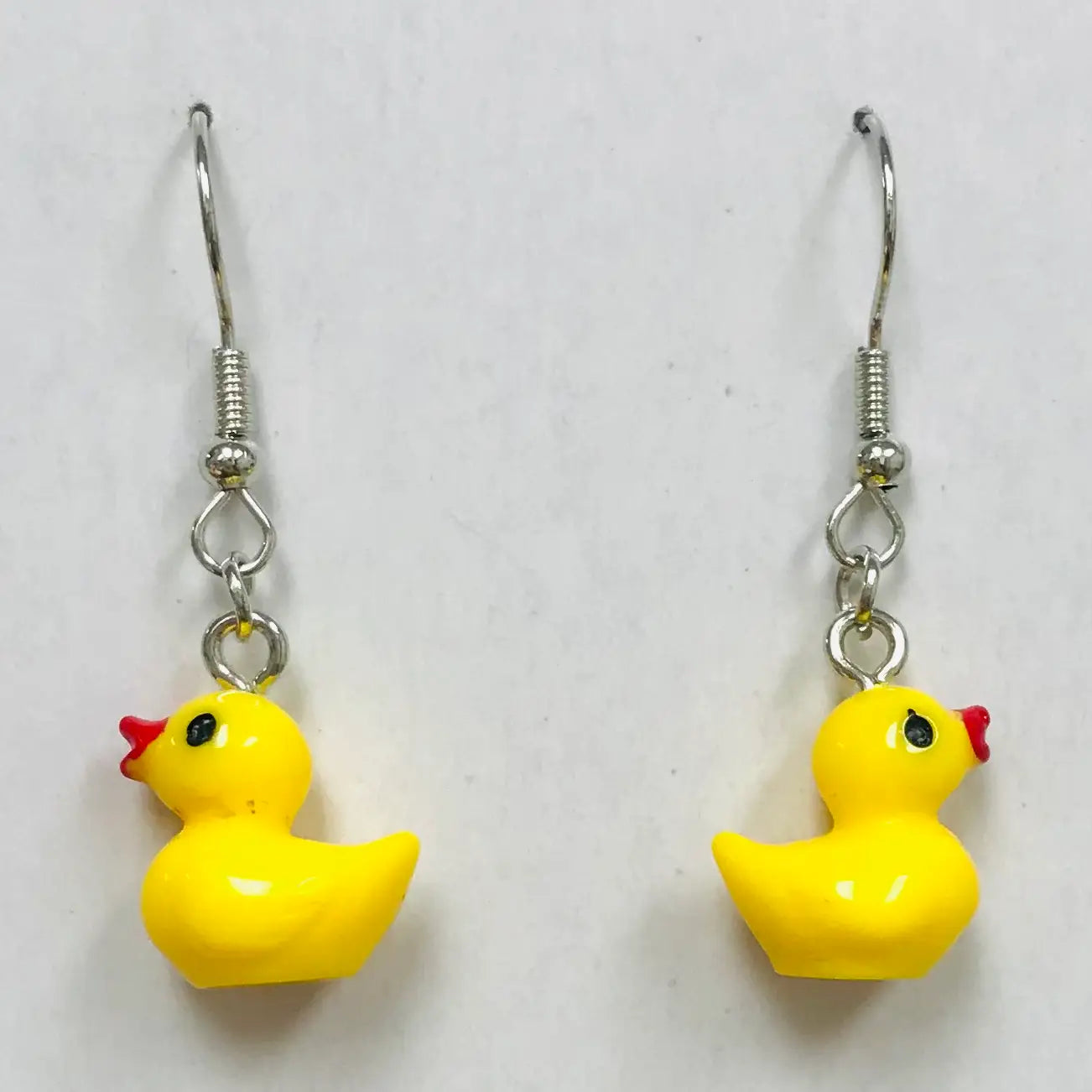 SimpleNGreat Apparel Tiny Rubber Ducky Earrings (3D) 44753148