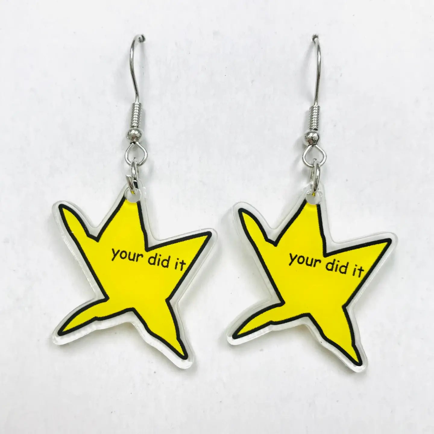 SimpleNGreat Apparel Your Did It Earrings (Acrylic) 51331580