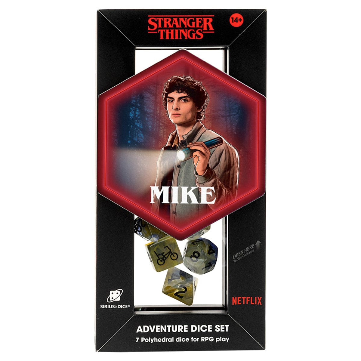 Sirius Dice Dice Mike 7-Set Stranger Things Adventure Dice 810113711218 SDZ900201