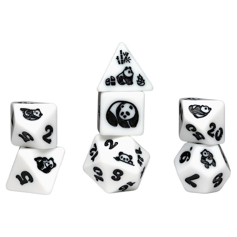 Sirius Dice Dice > Sirius Dice 7-Set Animal Dice: Moon Panda 810113711775 SDZ002602