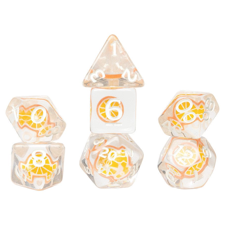 Sirius Dice Dice > Sirius Dice 7-Set Fruit Slice Dice: Orange 810113711584 SDZ002501