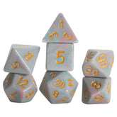 Sirius Dice Dice > Sirius Dice 7-Set Teal Unicorn 810113710518 SDZ002104