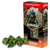 Sirius Dice Dice > Sirius Dice Dungeons & Dragons: Adventure Dice - Barbarian (Green/Brown) 810113711379 SDZ200210