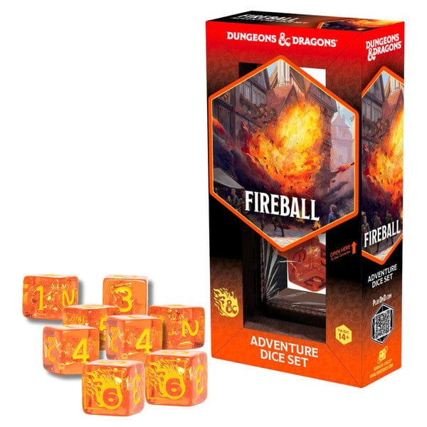 Sirius Dice Dice > Sirius Dice Dungeons & Dragons: Adventure Dice - Fireball 810113711416 SDZ200225