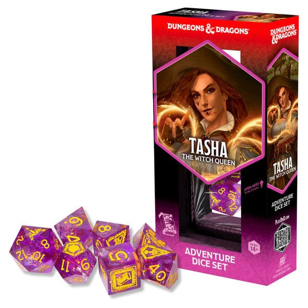Sirius Dice Dice > Sirius Dice Dungeons & Dragons: Adventure Dice - Tasha the Witch Queen (Sharp-Edged Dice Set) 810113711409 SDZ200224