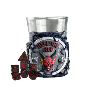Sirius Dice Game Supplies > Dice Towers/Trays/Cups Hellfire Club Stranger Things Mini Dice Cups 810113711317 SDZ9003-07