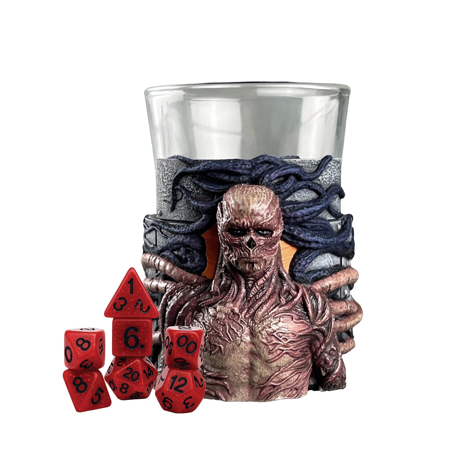 Sirius Dice Game Supplies > Dice Towers/Trays/Cups Vecna Stranger Things Mini Dice Cups 810113711287 SDZ9003-09