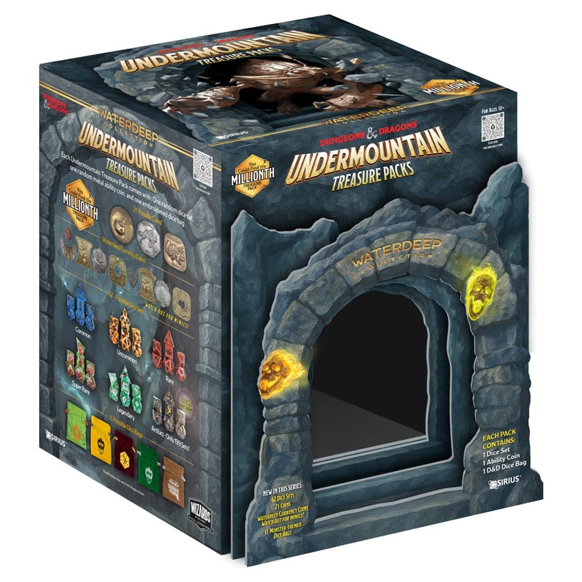 Sirius Dice Toys > Blind Boxes Dungeons & Dragons: Undermountain Treasure Pack 810113711645 SDZ200504