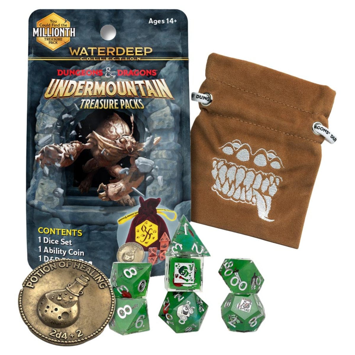 Sirius Dice Toys > Blind Boxes Dungeons & Dragons: Undermountain Treasure Pack 810113711645 SDZ200504