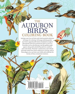 Sirius Publishing Books > Coloring Books The Audubon Birds Coloring Book 9781784286002