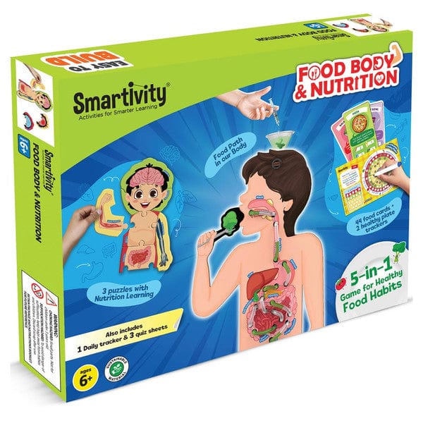 Smartivity Board Games Smartivity: Food Body & Nutrition 8908011797723 SMR1246